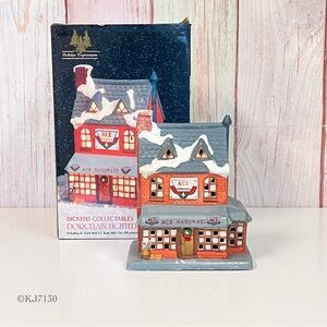 Vintage Holiday Expressions Ace Hardware Dickens Collectables Porcelain House